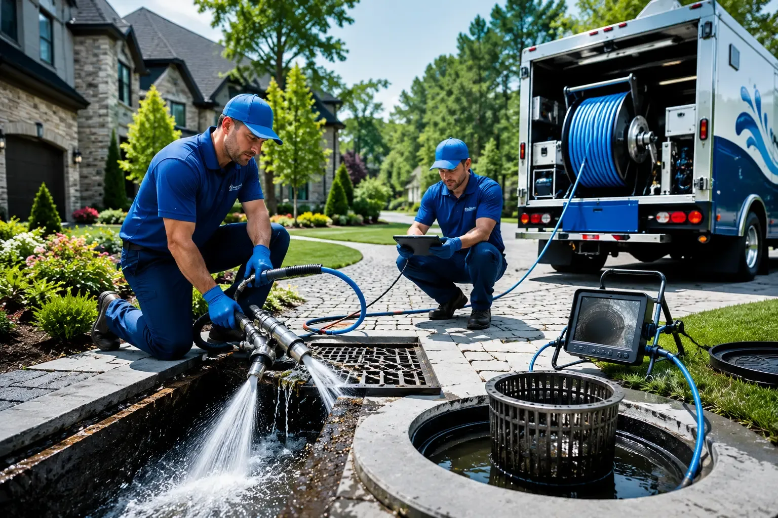 Local outdoor drain cleaning professionals in Des Moines, IA